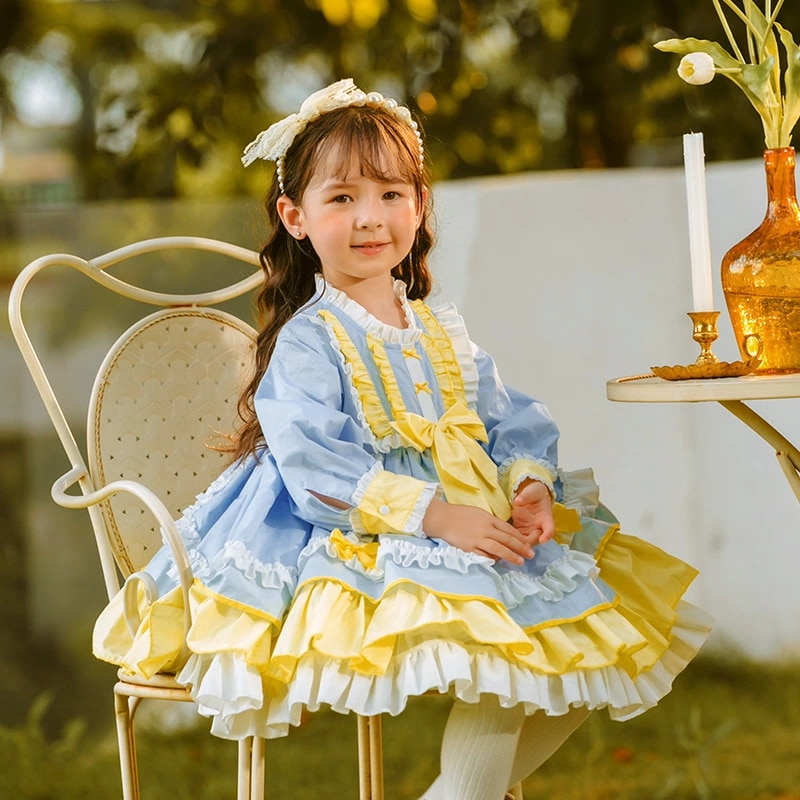 女の子 ワンピース　子供 ワンピース　キッズ ロング ノースリーブ ロリータワンピース 長袖　ワンピース 女の子 小学校 コスチューム キッズドレス 幼稚園 子供服 フォーマル キッズ お出かけ　お姫