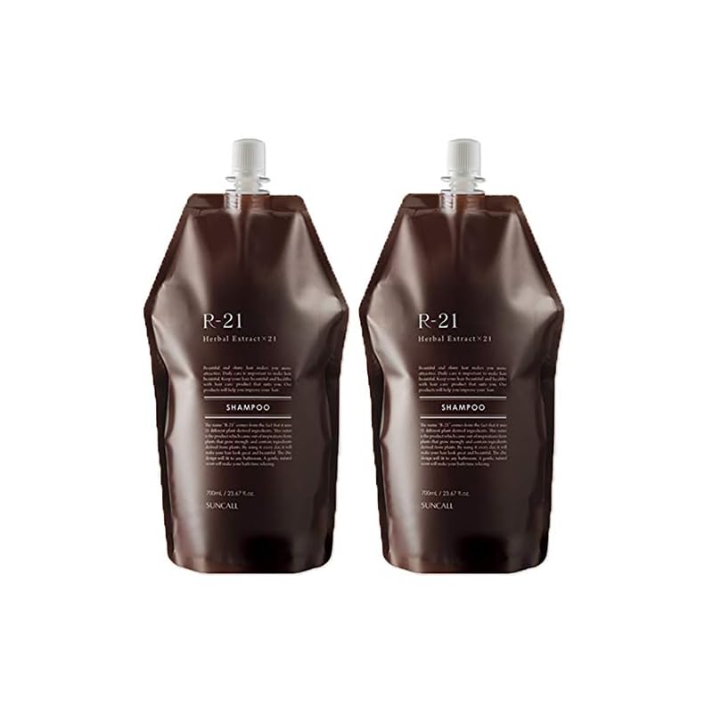 サンコール R-21 シャンプー 700mL 詰め替え 2個 セット