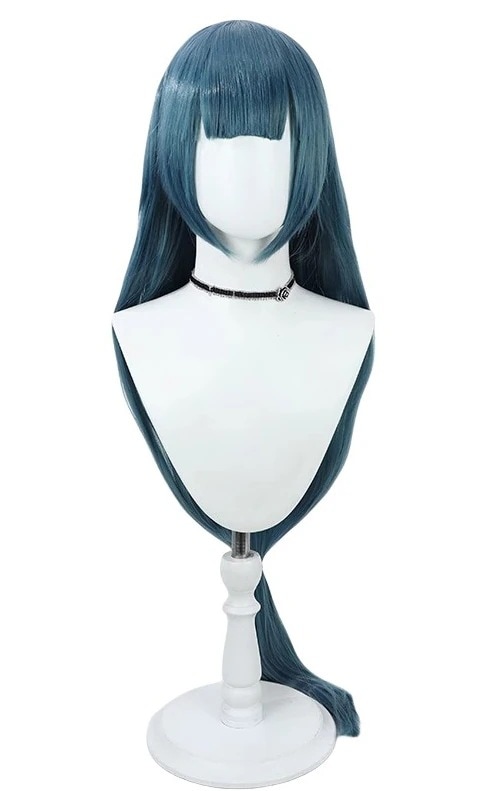 コスプレウィッグ駿河台こころモナークネット付き長髪耐熱文化祭小物変身仮ステージ服