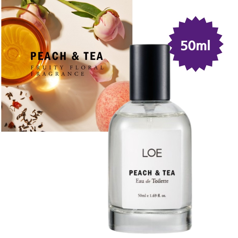 【正規品/TXTヨンジュン,スビンpick】香水/PEACH & TEA ピッチアンチ50ml/甘酸っぱい香/桃香/紅茶香/韓国香水/デパート化粧品/韓国コスメ
