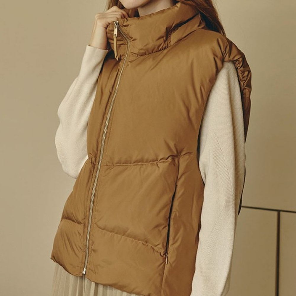 (リアーナニューヨーク) グースダウンベスト RQIPVT700