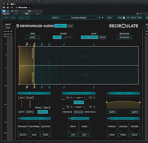 Newfangled Recirculateクリエイティブディレイフィードバックエコーエフェクタ