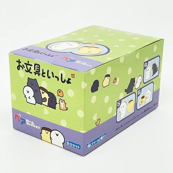 お文具といっしょ ペアチャームコレクション 全6種類 コンプリートBOX_1565-01146701