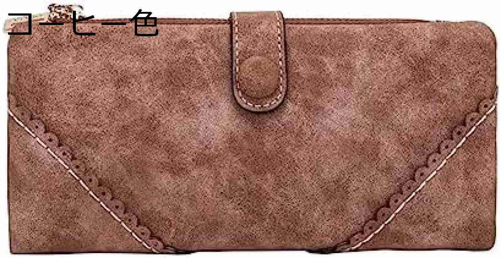 【20%OFFクーポン】長財布 レディース 大人 三つ折り ファスナー ボタン 大きい 無地 財布 多機能 大容量 カード入れ レシートと小銭 スマホ入れ可 ウォレット おしゃれ コインケース 贈り物