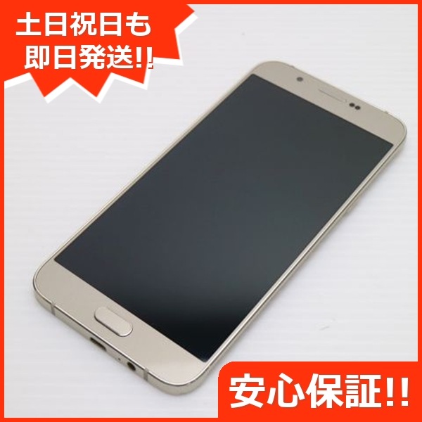 美品 au SCV32 Galaxy A8 ゴールド スマホ 71