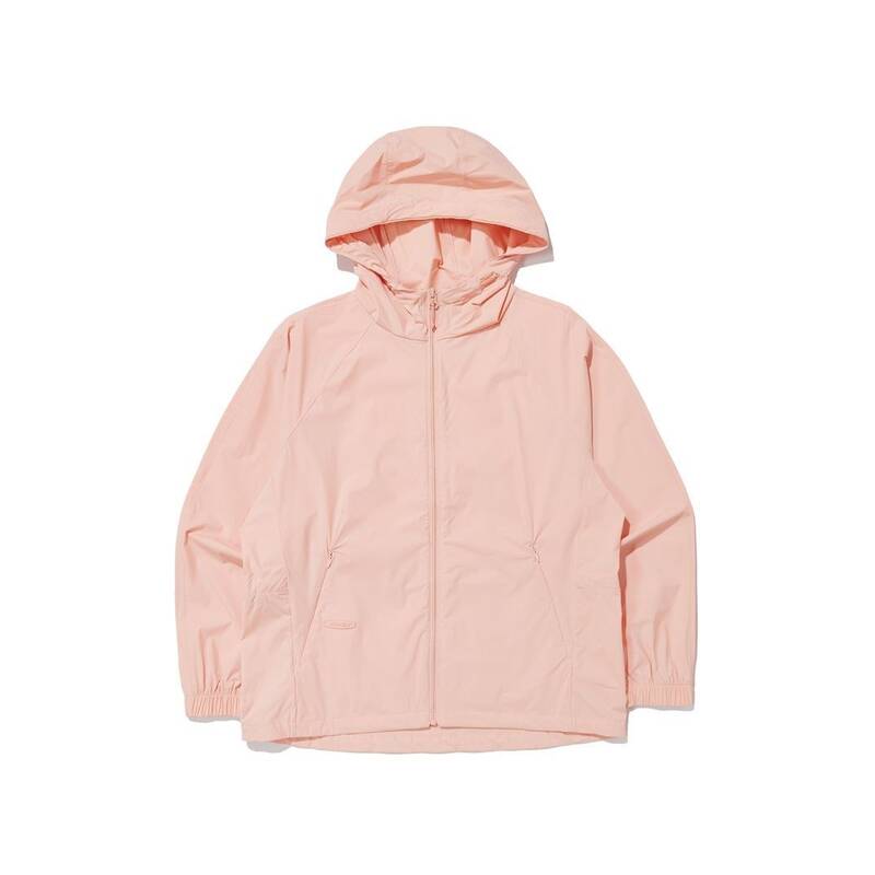 EIDER ON THE ROCK（オン・ザ・ロック） レディース フード付きジャケット_Peach DWM23101P2 365636