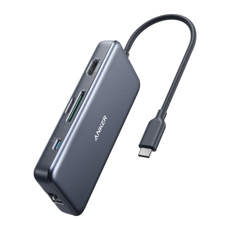 PowerExpand+ 7-in-1 USB-C PD イーサネット ハブ 4K対応HDMI出力ポート 60W Power Delivery 対応USB-Cポート