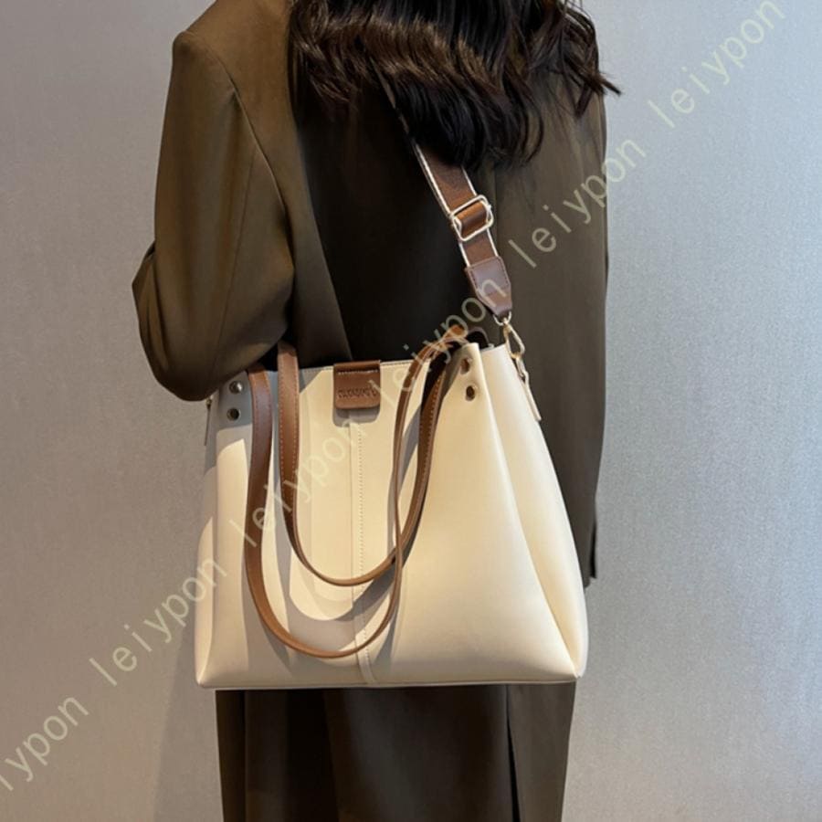 トートバッグ a4 レディース 軽量 ボタン付き おしゃれ 大容量 仕事用 大きめ 通勤 通学 防水 軽い 可愛い 肩掛け 20代 仕切り かわいい 撥水 プレゼント