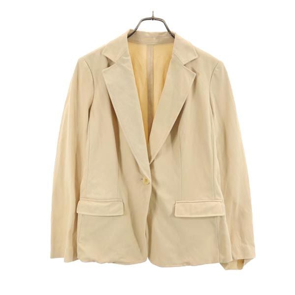 三陽商会 テーラードジャケット 38 ベージュ レディース