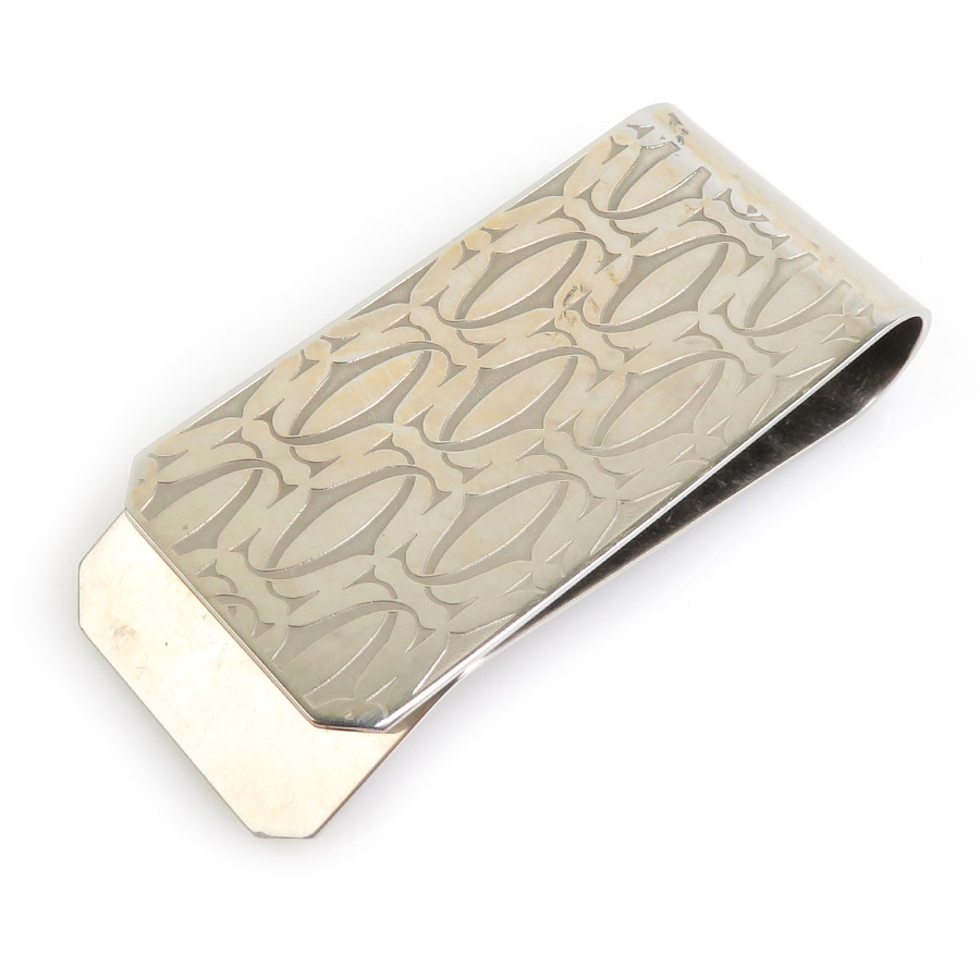 カルティエ CARTIER マネークリップ メタル シルバー ユニセックス 55968