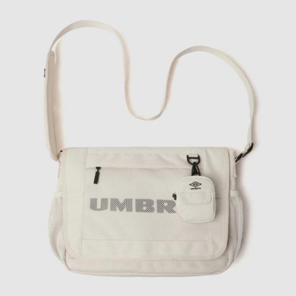 O メッシュメッセンジャーバッグ アイボリー UQ123CBG13SCW 931539