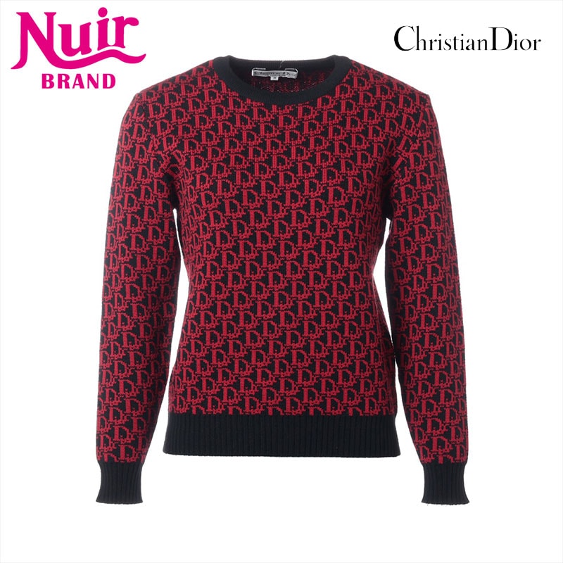 ニット レッド×ブラック WS15275