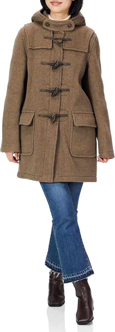 [ロンドントラディション] 公式 英国製ロングダッフルコート Rina レディース