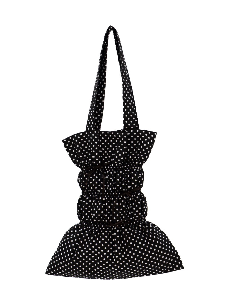 ブラックドットシェリーバッグ(サマー·エディション)