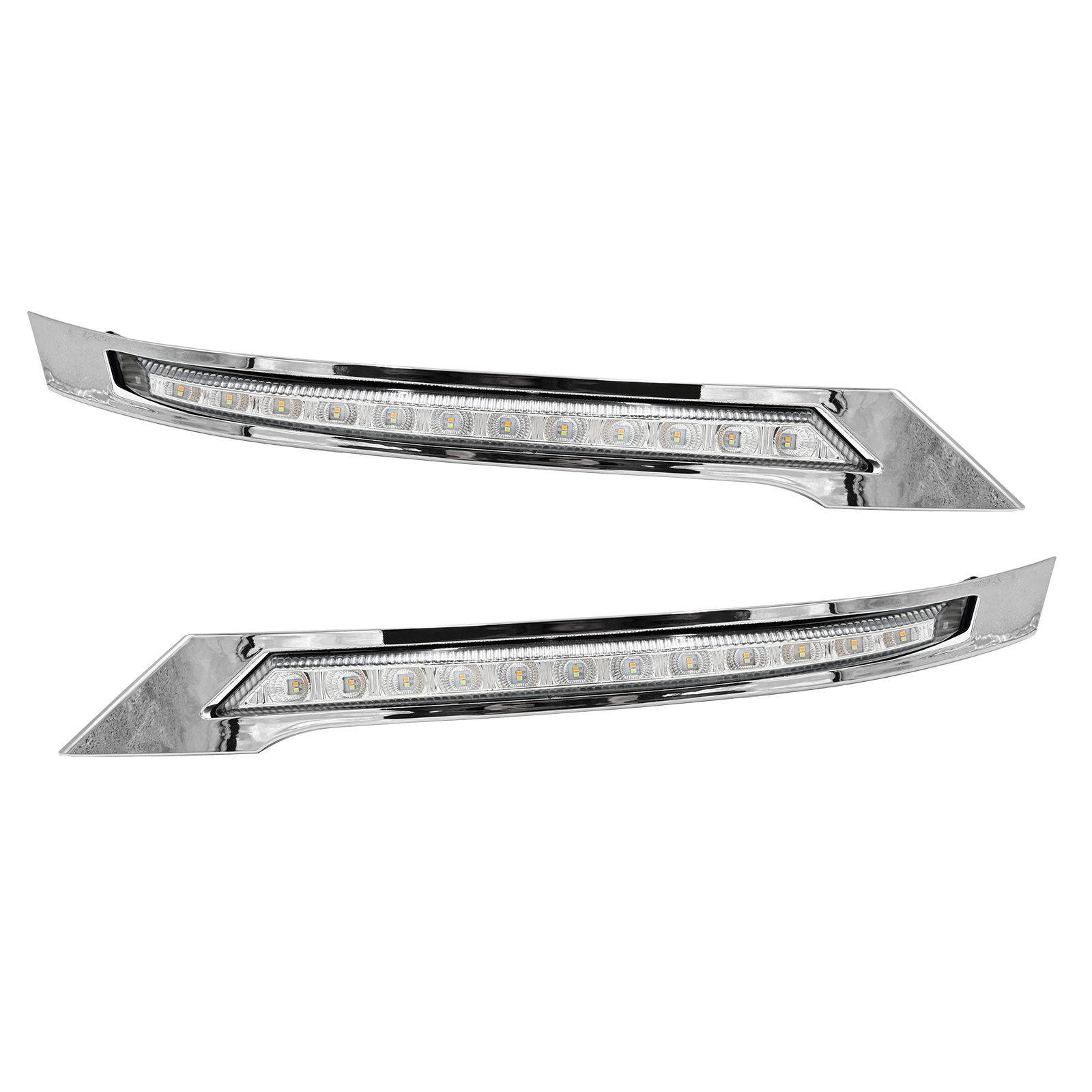 ヴェルファイア 20系 後期 LED デイライト シーケンシャルウインカー メッキグリルガーニッシュ付 流れる ウィンカー カスタム