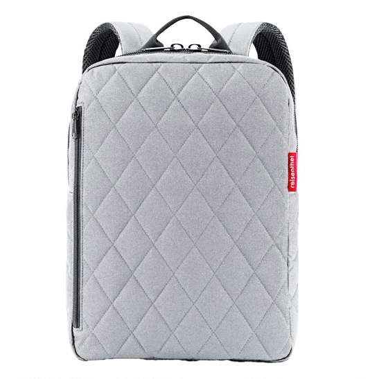 リュック レディース 通勤 reisenthel CLASSIC M RHOMBUS 13L リュックサック バックパック 四角 ダブルファスナー 大人