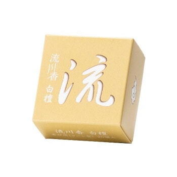 岩佐佛喜堂 流川香 煙が下に流れるお香 香炉用（コーン型） 白檀 20個入り