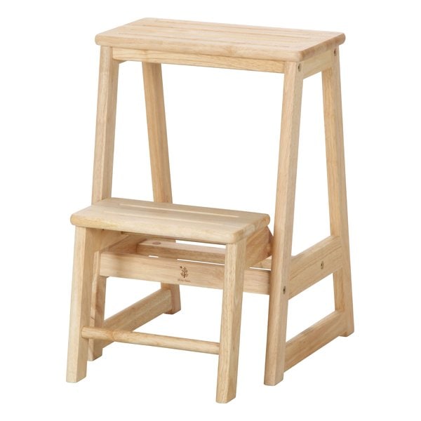ステップラダー 脚立 2段 木製 #31441