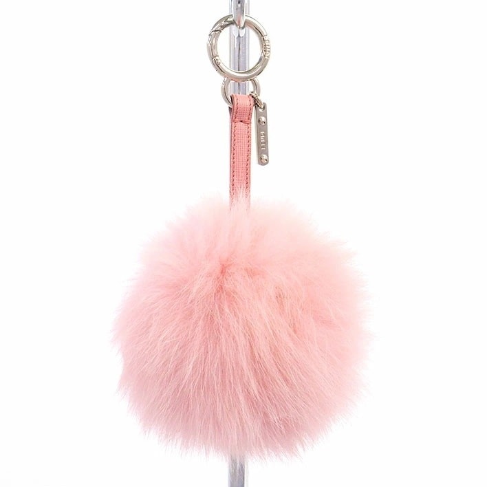 【美品】フェンディ ポンポンバッグチャーム 【バッグチャーム】