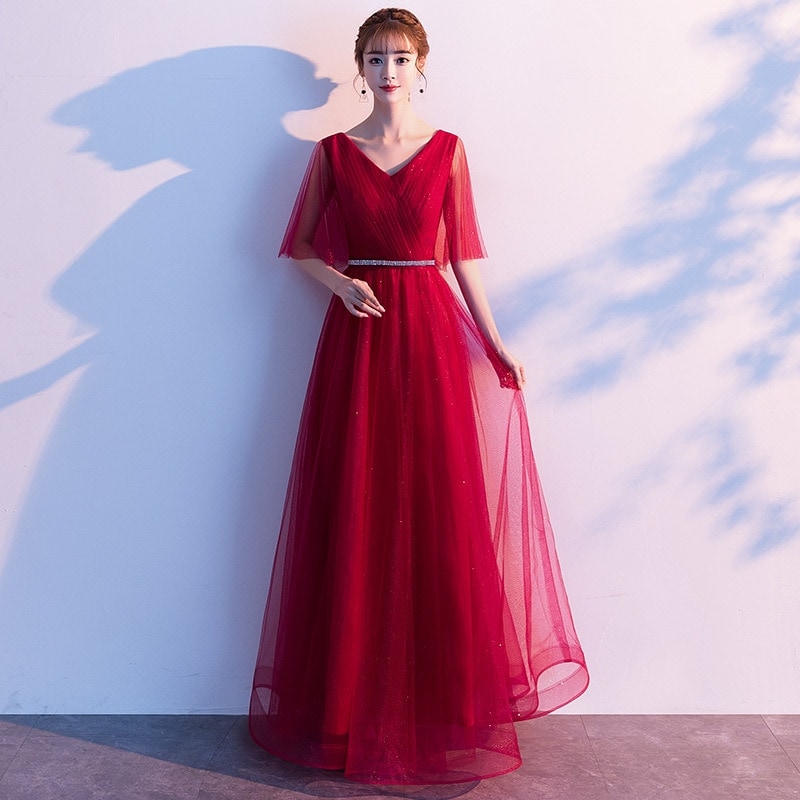 ウェディングドレス花嫁ドレスマキシ丈ワンピースプリンセスドレスイブニングドレスAライン結婚式演奏会キレイめ着痩せエレガント大きいサイズ