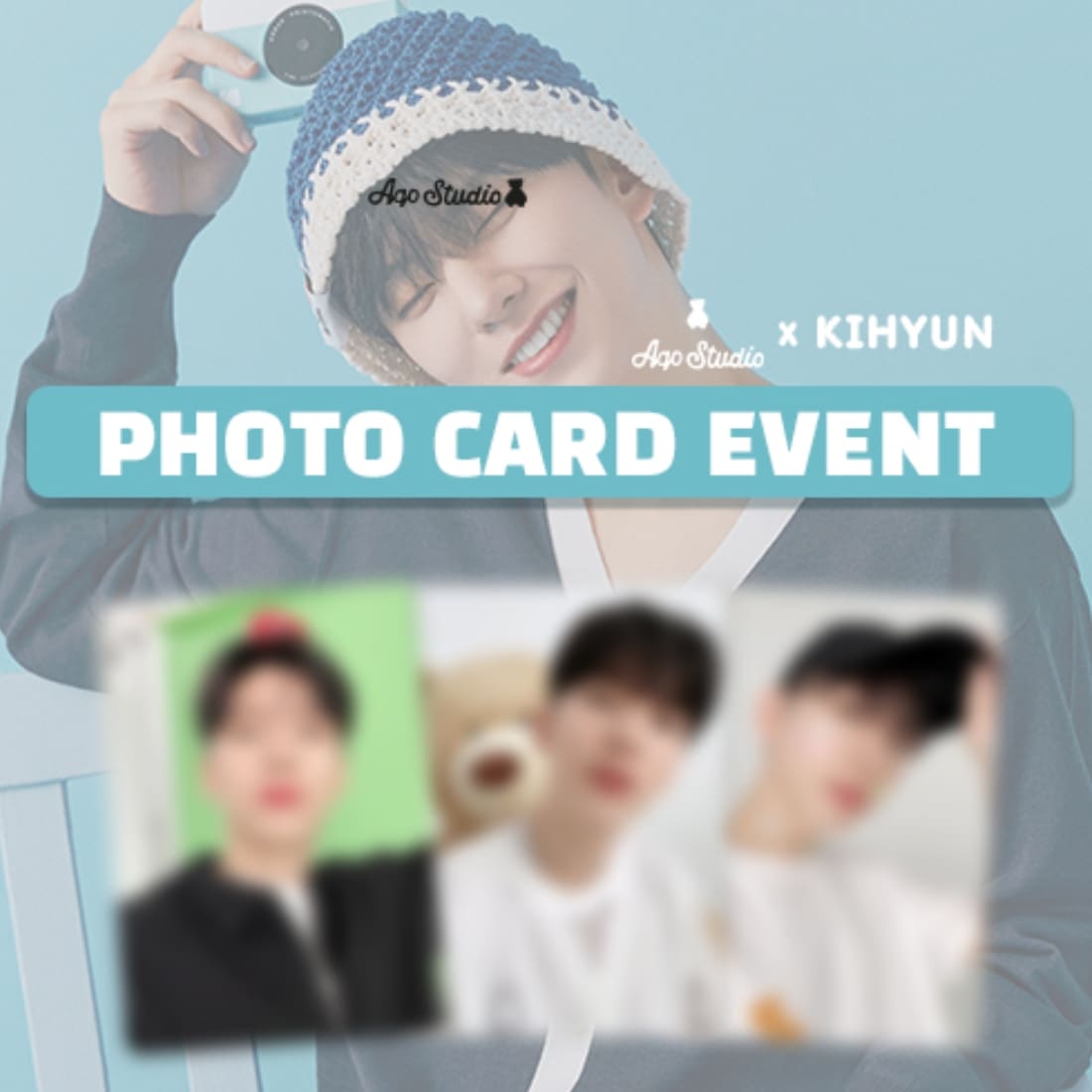 [ 公式 ] MONSTA X KIHYUN AQO PHOTOCARD SET