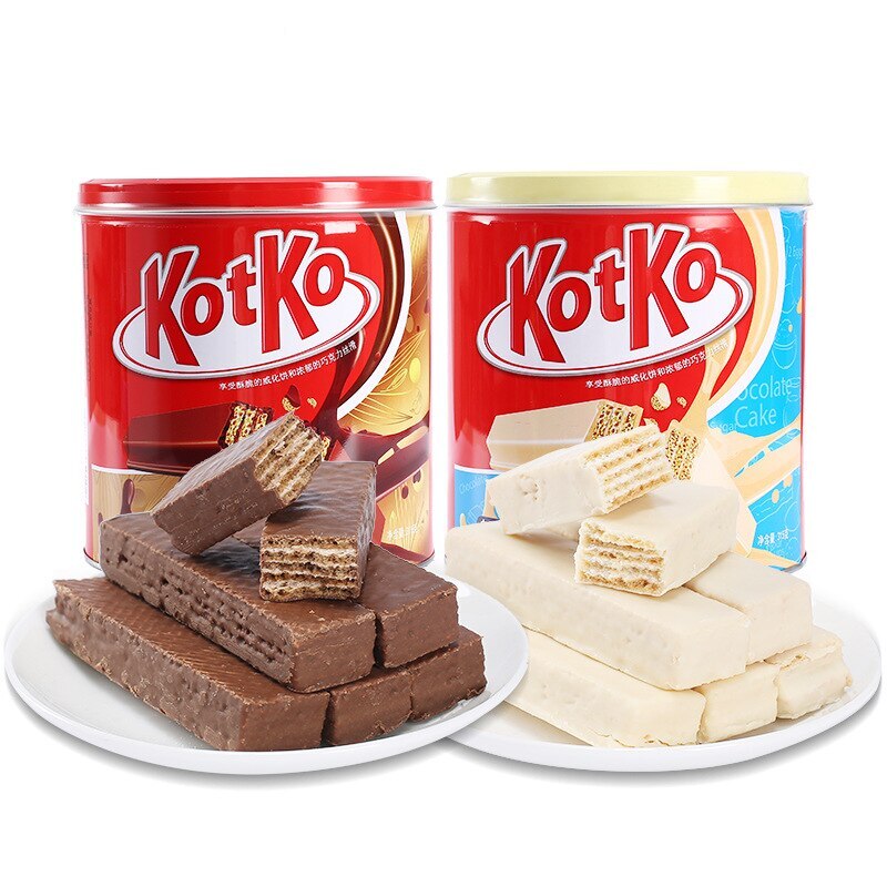 ココアバターの代わりにコトコチョコレートコーティングされたウエハースサンドイッチビスケットおいしいスナックスナックスナック食品