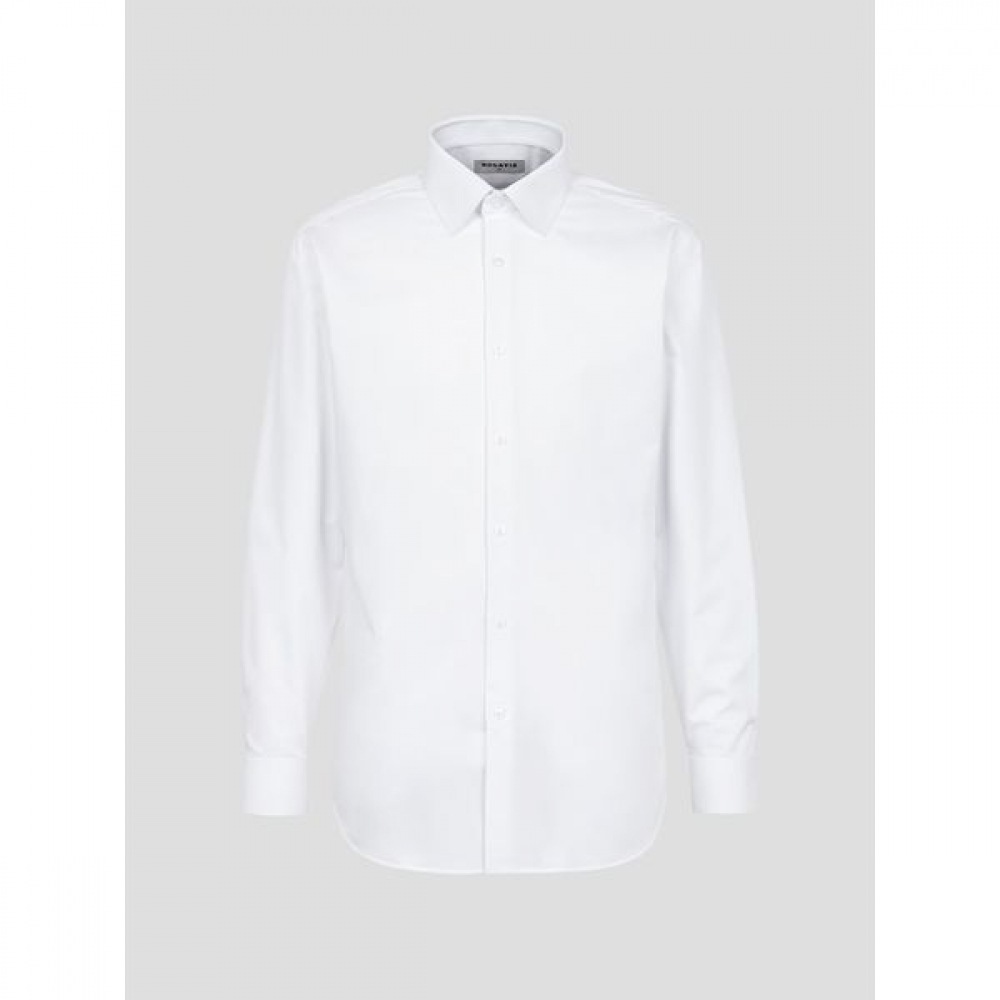 [ロガディス] ソリッドレギュラーフィットドレスシャツホワイト (MA5264FR11)