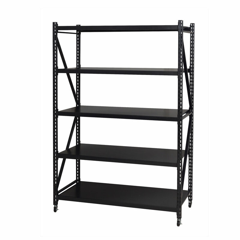 ボルトレスラックD60 DIS-685BK 【 リビング家具 収納棚 メタルラック フリーラック 収納家具 システムラック 収納ラック スチールラック オープンシェルフ おしゃれ 多目的ラック インテ