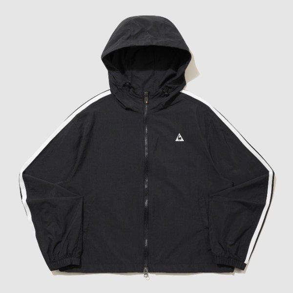 ジャケット VQA QR122LJK32-BLK 女性 サンデー ルーズフィット クロップ 薄手ジャケット / BLACK