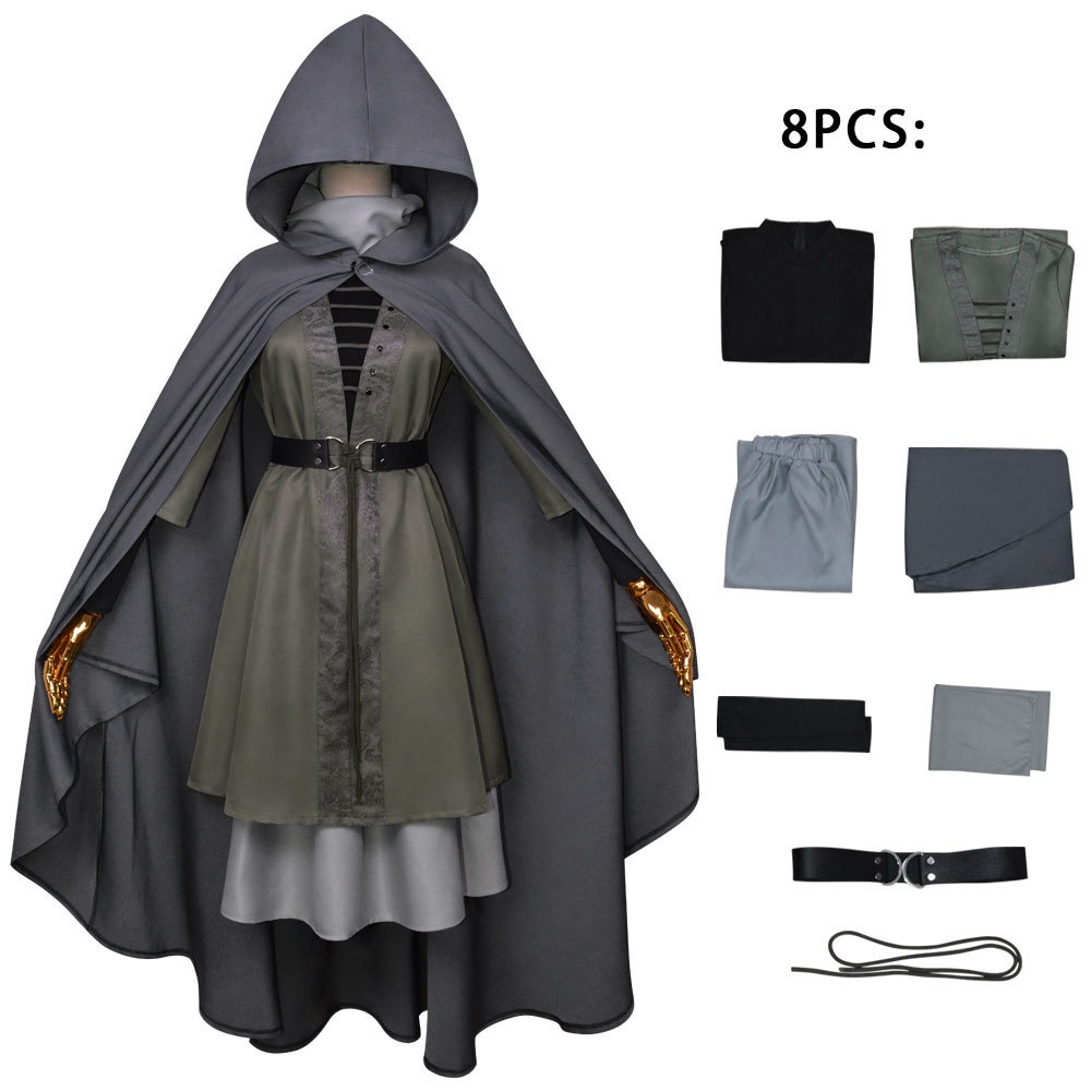 2点購入で2O0 OFF ゲームエルデンのリングメリーナスーツ耐火女性淡い衣装の女性服のフルセット