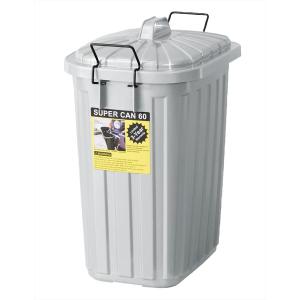 柔軟性があり割れにくい頑丈なごみ箱 ペールカン 60L ごみ箱 ダイニング キッチン