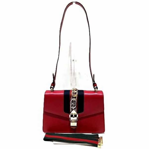 グッチ シルヴィ 421882 バッグ ショルダーバッグ 【中古】