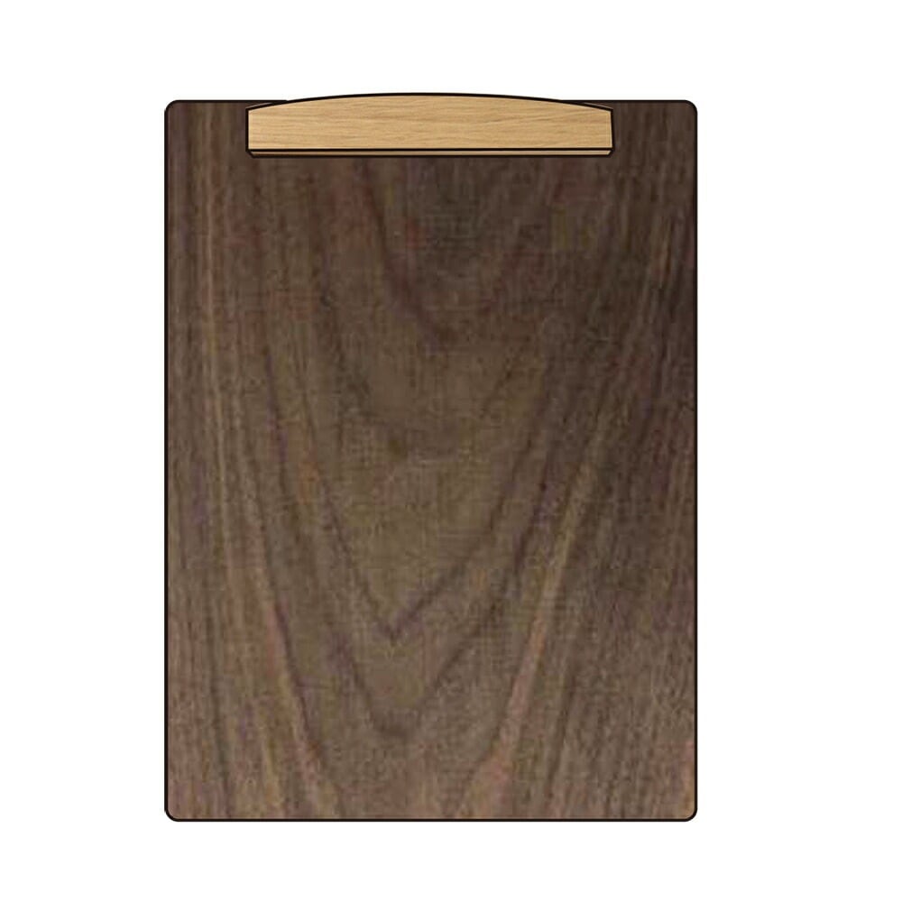 （まとめ買い）コレクト 木製クリップボード マグネット式 問診表 アンケート ブラウン Y-44K-BR [x3]