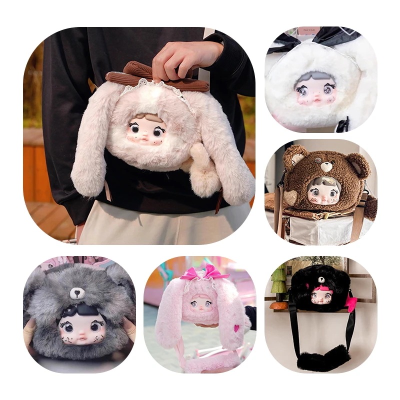 【公式正規品】Samuel もこもこロングイヤー ぬいぐるみ 大きめドール クッション インテリア かわいいプレゼント