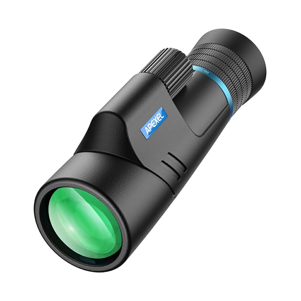 APEXEL 単眼鏡 ズーム式 10～20倍 A-APL-10-20×50Z 50mm 防水 大口径 モノキュラー 登山 バードウォッチング 野生観察 植物観察 アウトドア 旅行 ライブ コンサート