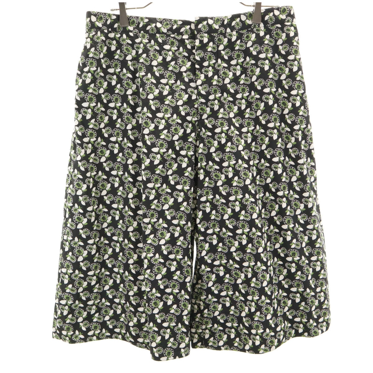 イタリア製 ハーフ パンツ 36 ブラック メンズ 古着