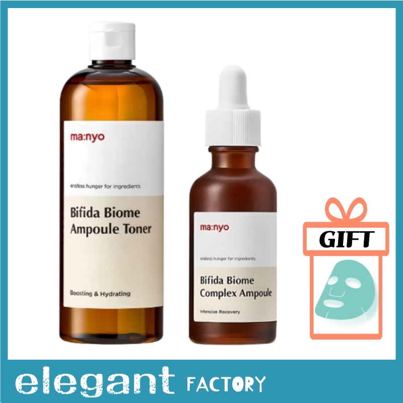 【1+1】 ビフィダバイオーム アンプルトナー(400ml)&コンプレックス アンプル(50ml),マスクパック プレゼント/韓国 コスメ,敏感 肌 乾燥 肌,敏感 肌 保湿,低 刺激,低 刺激 化粧
