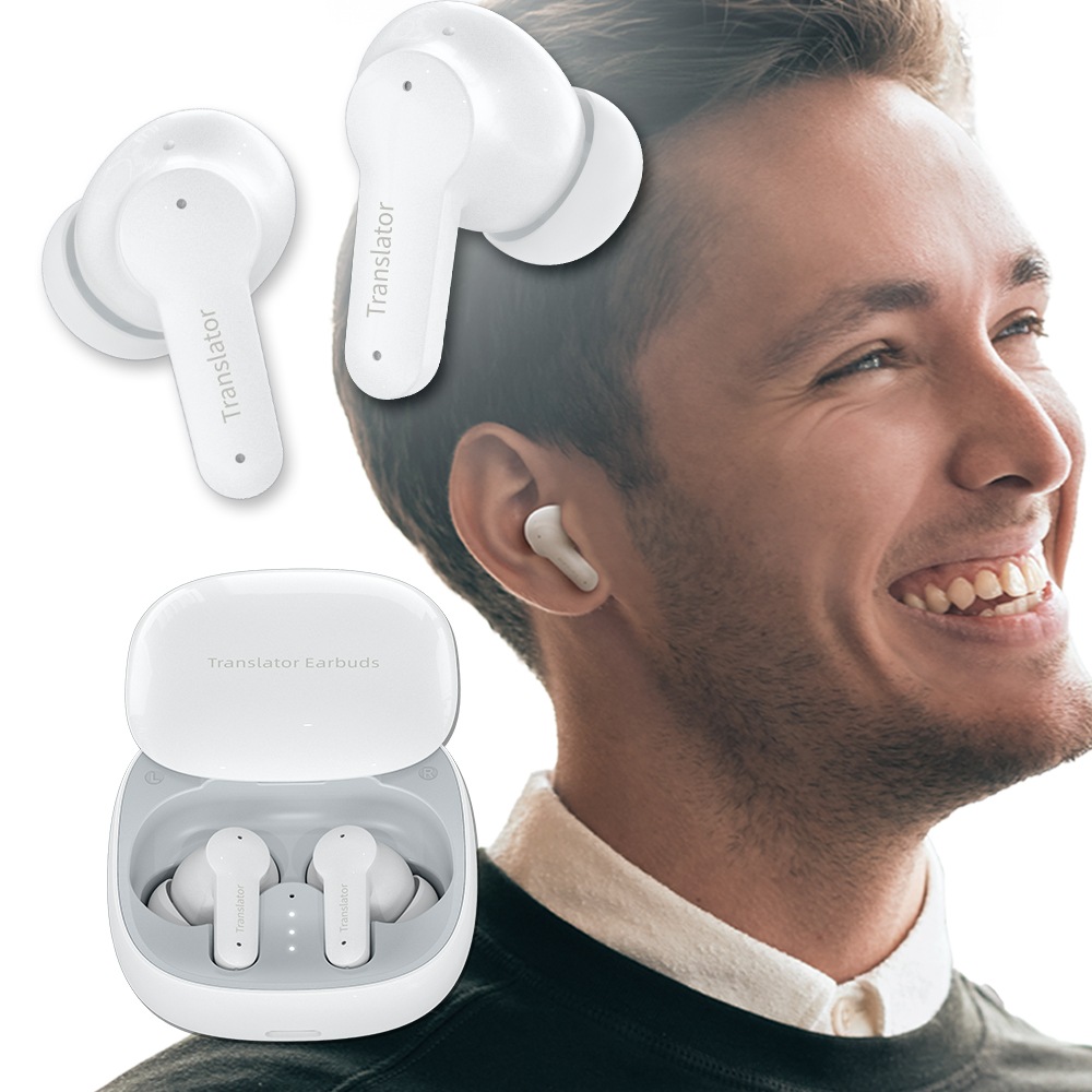 Wooask M3 イヤホン型 AI翻訳機 【オン・オフライン対応】 ワイヤレスイヤホンとしても利用できる 144カ国の言語を翻訳可能 Wooask 言語の壁を超える 翻訳通話音楽再生を