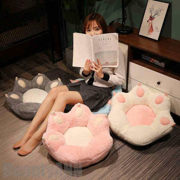 おすすめランキング新生活 かわいい座布団 シートクッション シートクッション オフィスチェア クッション シート クッション 座り心地いい 低反発 可愛い 姿勢改善 痛み緩和 柔軟 快適 洗える 猫爪