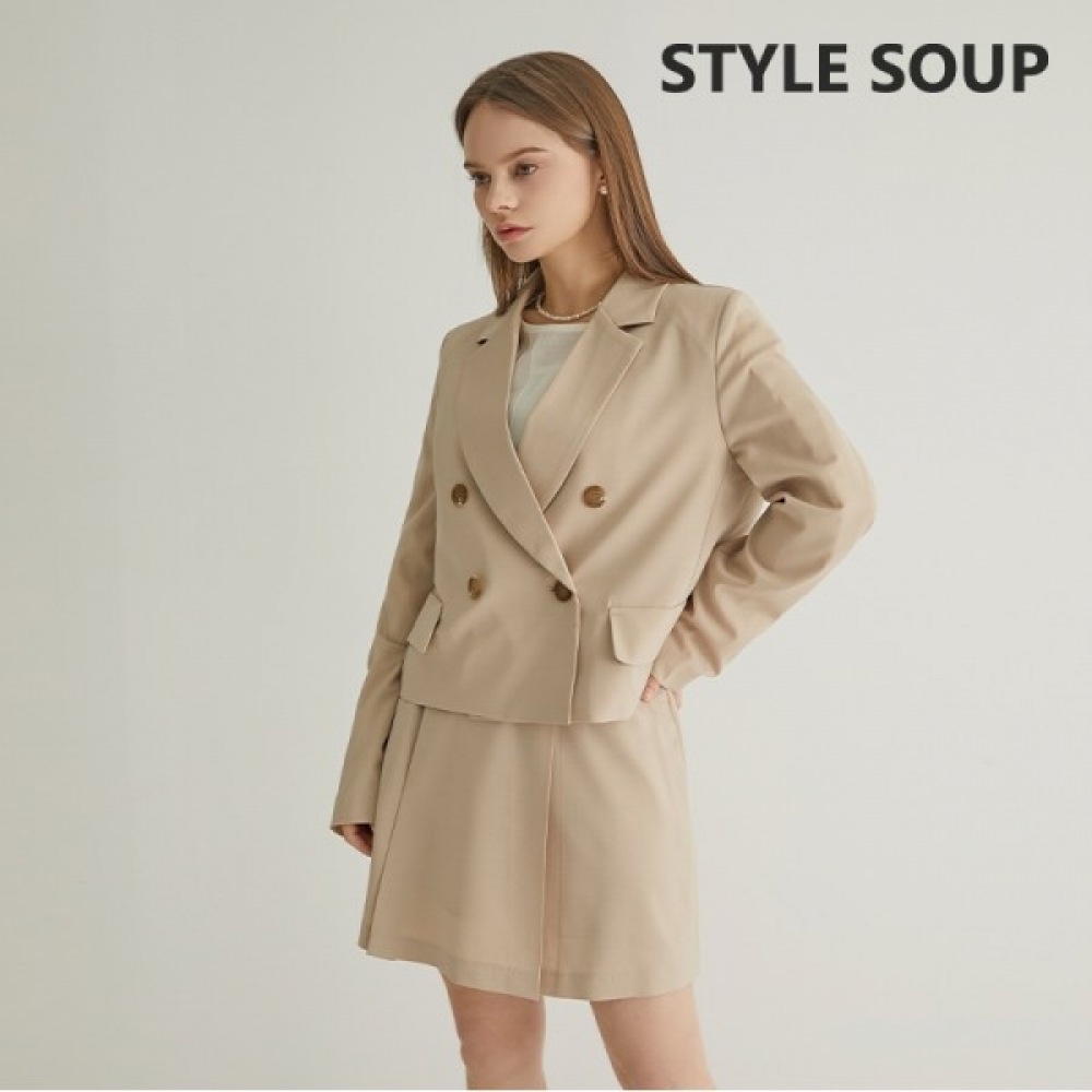 （フォレスト）クロップドダブルジャケット（SY3TJF1）