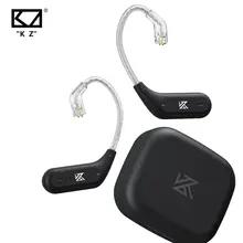 ケーブルをアップグレードするbluetooth KZ-AZ09のワイヤレスヘッドセットhifi充電ケースを備えたhifiヘッドセット電話とヘッドセットtrcca5.2