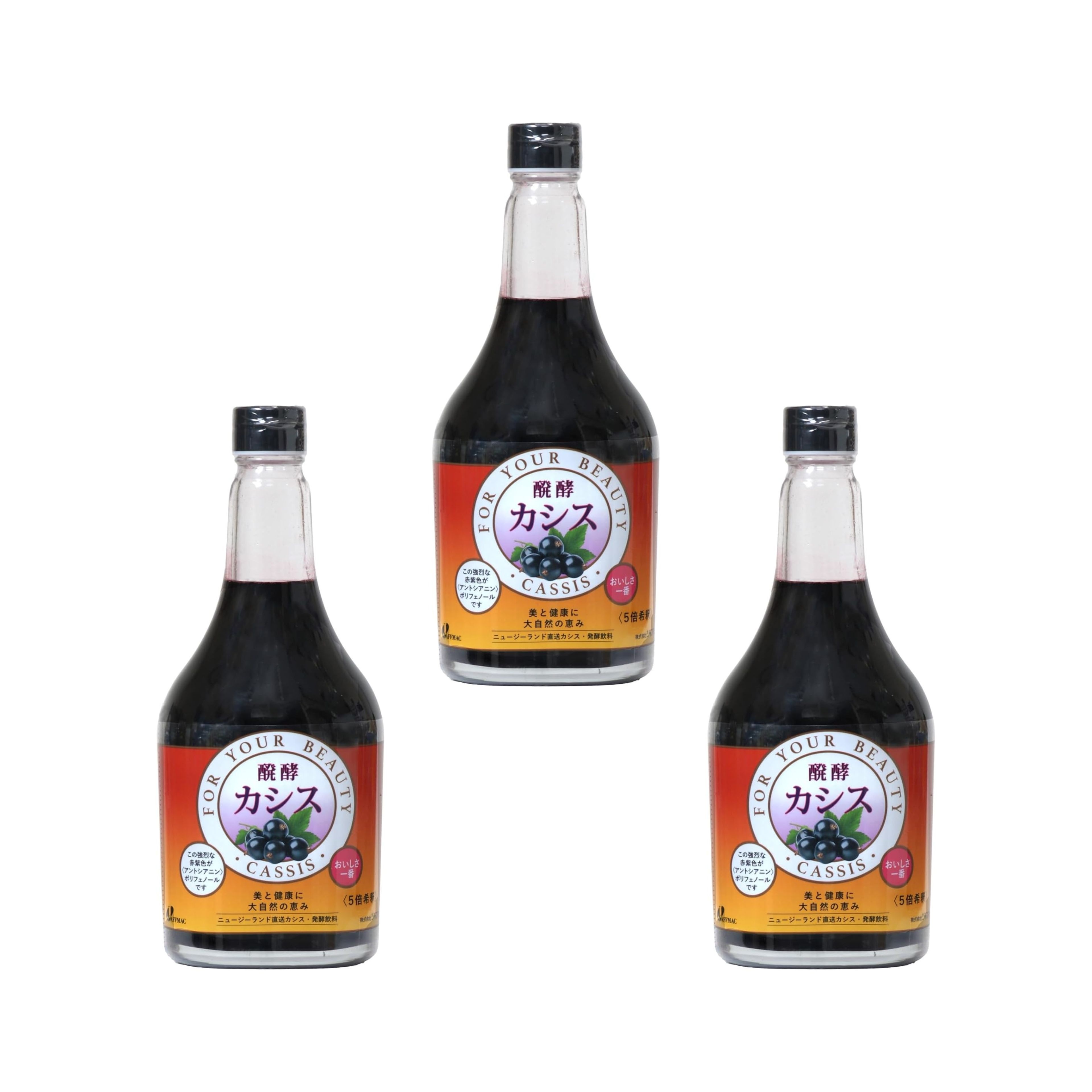 【3個セット】醗酵カシス飲料565ml 醗酵 発酵 発酵カシス