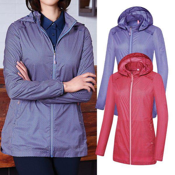 女性春パンチング軽量ジャケット シア(女) KSJ6269W