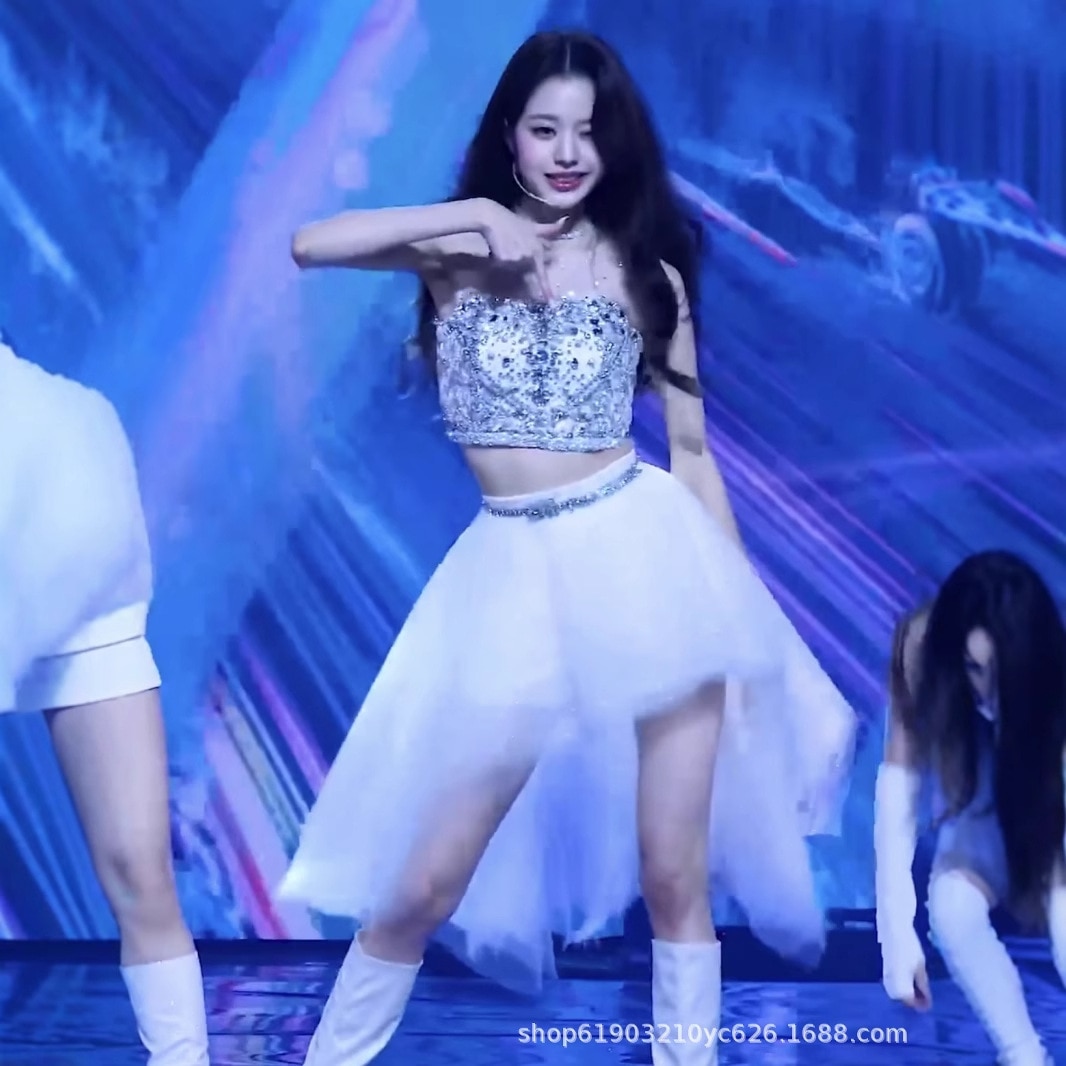 IVE グッズ cide アイドル同型衣装 打ち歌衣装 セットアップ 華やかな衣装 IVE 応援テーマ衣装 パフォーマンス衣装 K-POP 韓国ファッション