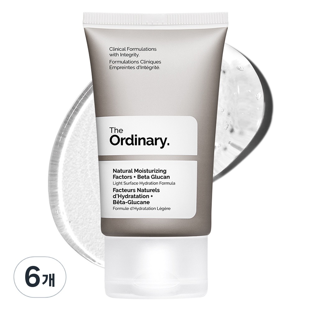 デオディナリー ナチュラルモイスチャライジングファクターズ ベータグルカンジェル30ml6本