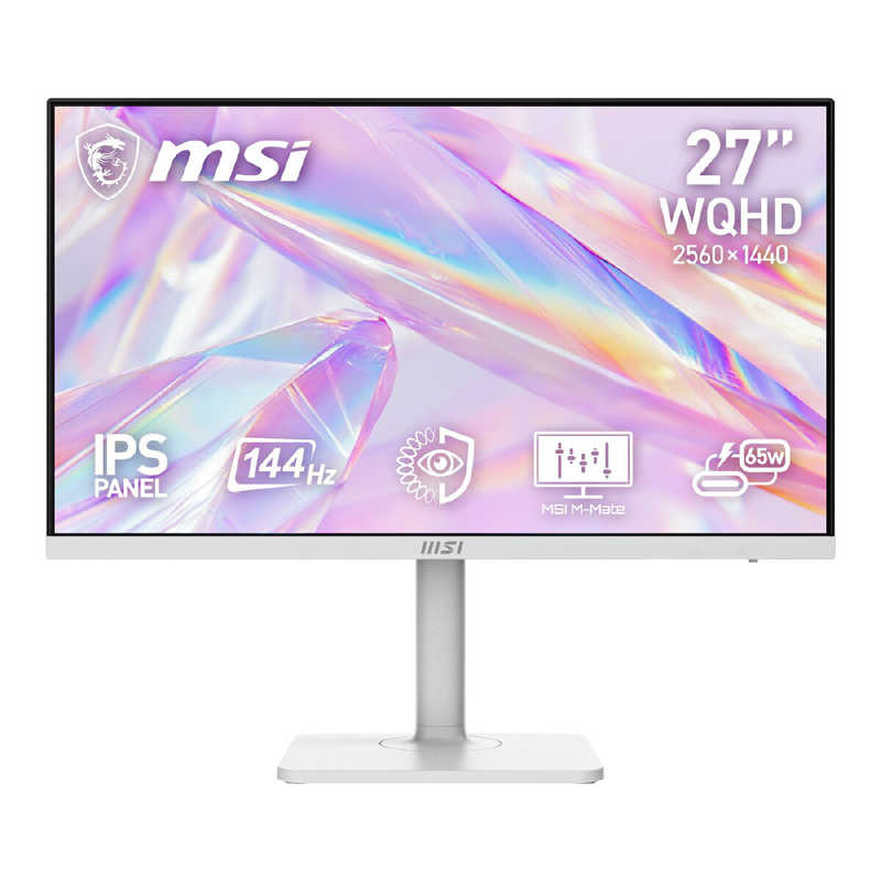MSI　液晶ディスプレイ ［27型 / WQHD(2560×1440) / ワイド / 144Hz］　PRO MAX 271QPHW E14
