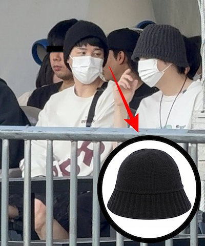 ぞうさん様 BTS ジミン着用 ルイヴィトン ニット帽 LV新品 未使用 louis-vuitton-lv-vers-beanie--