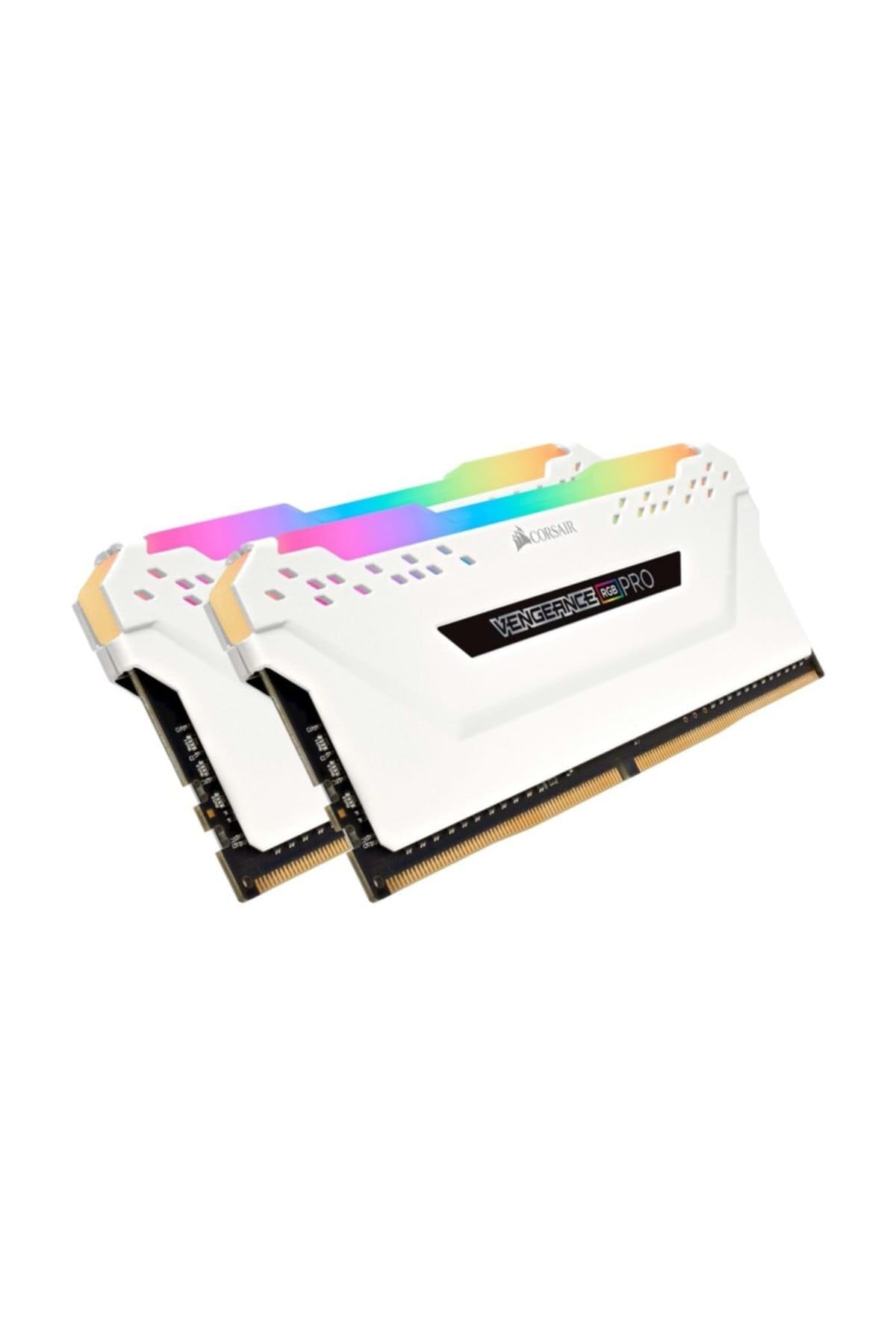 CORSAIR DDR4-3200MHz デスクトップPC用 メモリモジュール VENGEANCE RGB PRO シリーズ ホワイト 16GB [8GB2枚] CMW16GX4M2C3200C16