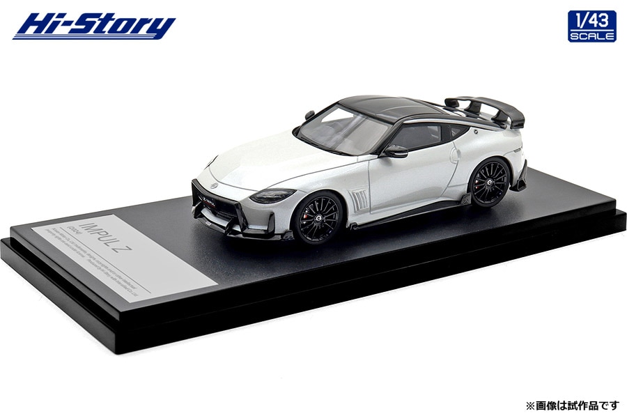 ハイストーリー 1/43 IMPUL Z (2024) プリズムホワイト/スーパーブラック 2トーン【HS509WH】 ミニカー HS509WH インパルZ 2024 ホワイト/ブラック