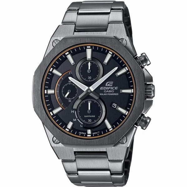 取寄品 正規品 CASIO腕時計 カシオ EDIFICE エディフィス アナログ表示 ソーラー充電 丸形 10気圧防水 EFS-S570YDC-1AJF メンズ腕時計